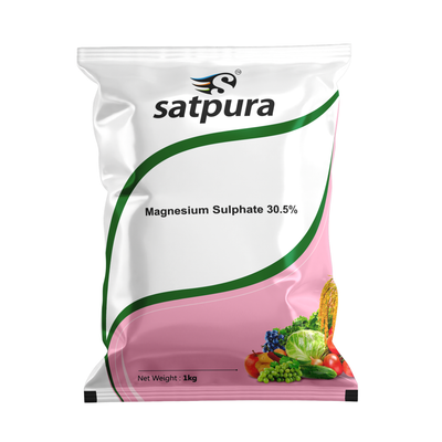 Satpura Magnesium Sulphate 30.5% | High Concentration Fertilizer | 1kg | Premium Secondary Nutrient | Crop Nutrition