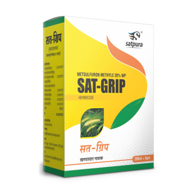 Satpura SAT-GRIP Herbicide: Metsulfuron Methyl 20% WP