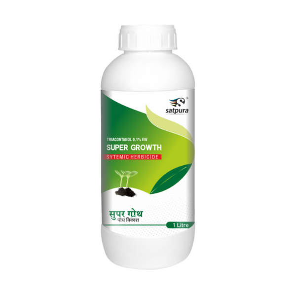 Satpura Super Growth Triacontanol 0.1% EW Systemic Herbicide, 1 Liter