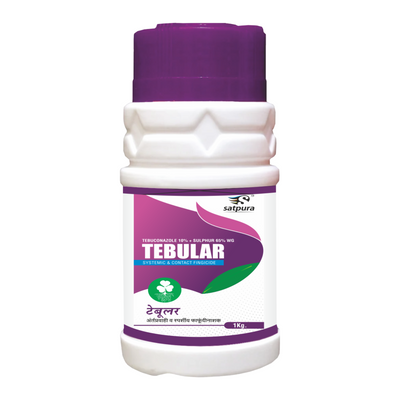 Satpura TEBULAR Fungicide: Tebuconazole 10% + Sulphur 65% WG
